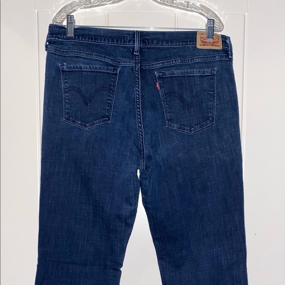 Levi's Easy Fit 505 Straight Leg Denim Jean Women 33X32 Cowgirl Western Rodeo - Picture 4 of 8